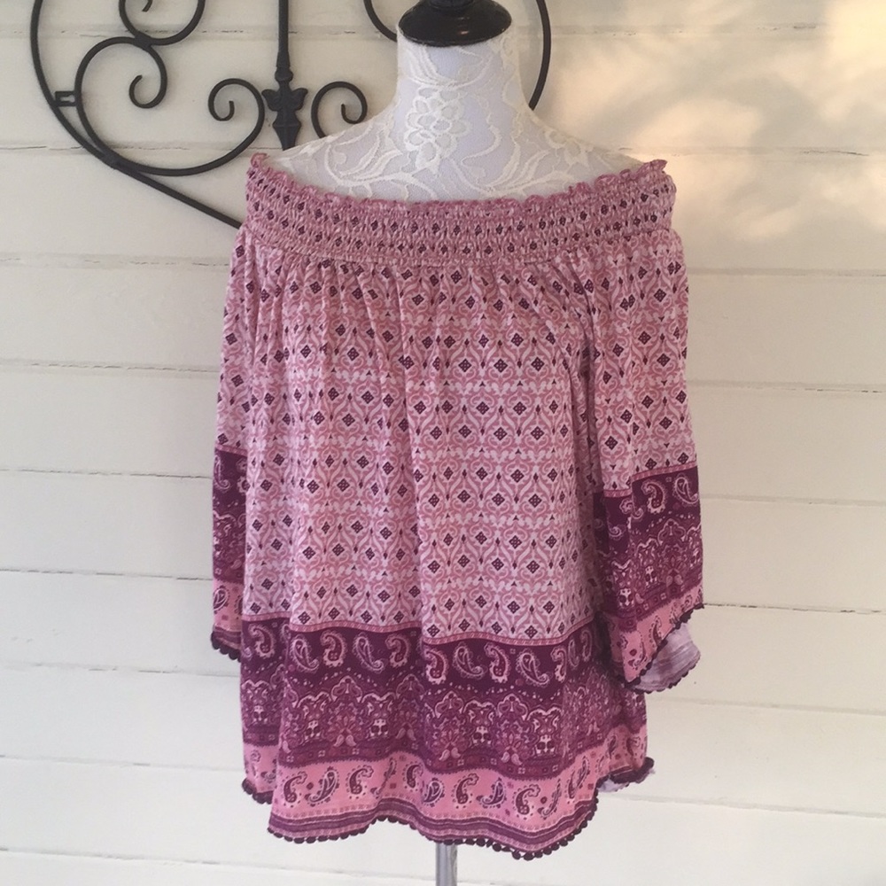 Off the shoulder top Boho Style ❤️❤️❤️